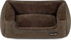 Cuccia per cani FEANDREA, sfoderabile, 70 x 55 x 21 cm, marrone