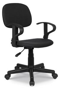 Sedia da ufficio Rousseau Happy Polyester Nero