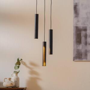 UMAGE Chimes Cluster 3 sospensione rovere nero