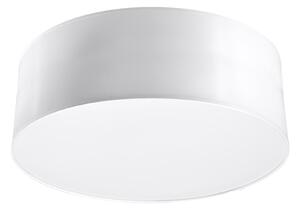 Lampada da soffitto ARENA bianco 1xE27 15W PVC 11x25x25cm Sollux Lighting