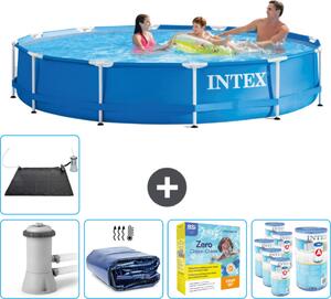 Piscina autoportante rettangolare - 366x76 cm - 6 pezzi - Modello SCB25