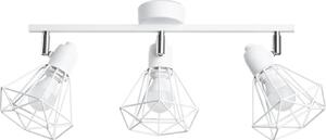 Lampada da soffitto ARTEMIS 3 bianco 3xE14 10W acciaio 19x17x52cm Sollux Lighting