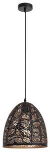 Lampada a sospensione E27 1x40W nero 2277 Manorca Rabalux