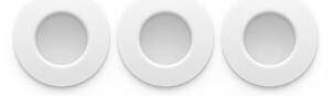 Philips - Set da 3 faretti LED RGBW dimmerabili per bagno a incasso Hue SLIM LED/8,3W/230V IP44