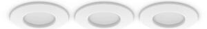 Philips - Set da 3 faretti LED RGBW dimmerabili per bagno a incasso Hue SLIM LED/8,3W/230V IP44