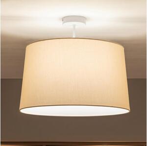 Brilagi - Plafoniera LED a montaggio superficiale CERIA 1xE27/60W/230V diam. 45 cm bianco/beige