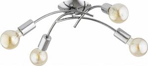 Lampadario a soffitto TORIZO 4xE27/15W/230V cromo lucido