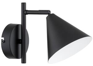 Lampada da parete ZELTA 1xE27/15W/230V nera