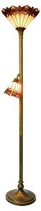Prezent 244 - Lampada da terra TIFFANY 1xE27/60W/230V + 1xE14/25W