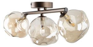 Brilagi - Plafoniera VULCANO 3xG9/8W/230V marrone/beige fumé