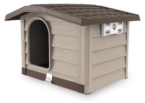 Bama Pet Cuccia Hondenhok 110x94x77 cm Beige/Taupe