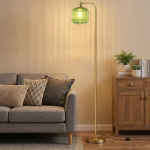 QAZQA Lampada a sospensione stavelot - Moderno - Vetro,Acciaio - Nero/Grigio - Tondo Max. 5 x Watt