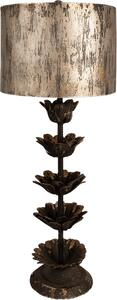 Lampada da tavolo Clayre & Eef Ø 30x81 cm in metallo marrone