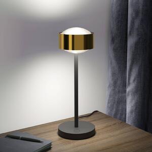 Top Light Puk! 120 Eye Table LED lenti satinate ottone/nero