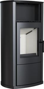 KRATKI EPSILON Ø 150 8 kW stufa a legna in acciaio