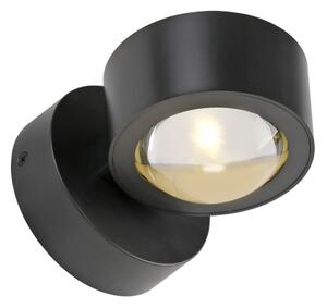 Schöner Wohnen 19331-18 - Lampada da parete LED CHIA 2xLED/2W/230V, nero