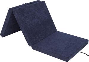 Materasso pieghevole "BEN" - 195×80×8 cm - pieghevole, rivestimento lavabile, tessuto Aloba, come letto per gli ospiti, tappetino da allenamento o pouf | PillowPrim