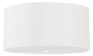 Lampadario OTTO 50 bianco 5xE27 15W tessuto/vetro/acciaio 30x50x50cm Sollux Lighting