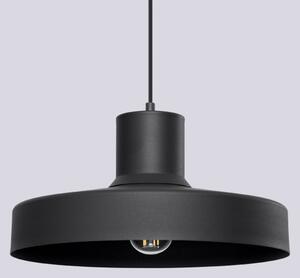 Sollux SL.1703 - Lampadario a sospensione con filo BILO 1xE27/15W/230V diametro 35 cm nero