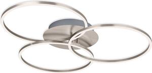 Lampada da soffitto a LED dimmerabile con funzione memoria 40W argento metallo-plastica Briloner