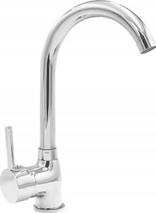 Granitan | NOOK - Rubinetto da cucina - Orientabile a 360° - Cromo - Ottone - Rubinetto da cucina
