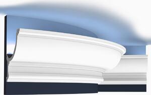 Orac Decor C901F Luxxus Profilo flessibile Modanatura decorativa Modanatura angolare in stucco Cornice a soffitto Illuminazione indiretta | 2 metri