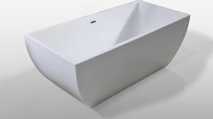 Vasca da bagno autoportante Design moderno e innovativo 170 x 75 cm Jennifer
