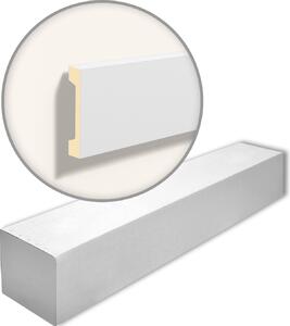 NMC MA20-box DOMOSTYL Noel Marquet 1 cartone con 5 strisce decorative Parapetto Profilo per facciate stile moderno colore grigio | 10 m