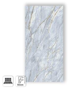 ABK SENSI NUANCE DEEP RIVER LUX 60x120 - GRES PORCELLANATO EFFETTO MARMO AZZURRO LUCIDO