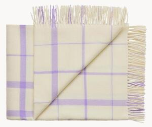 Coperta in lana con frange Warp