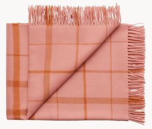 Coperta in lana con frange Warp