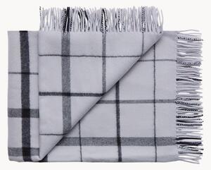 Coperta in lana con frange Warp