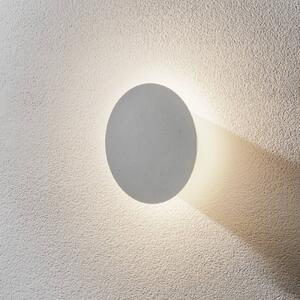 Escale Blade applique LED bianco satinato, Ø 18 cm