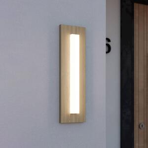 EGLO Applique LED da esterni Bitetto in look legno