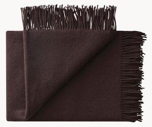 Coperta in lana di agnello con frange Season