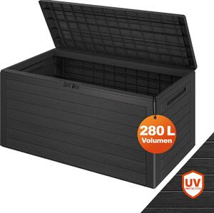 CASARIA Baule da Esterno 280L XXL 116x43x55cm