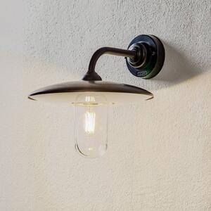 Moretti Luce Applique esterni Golfo ottone brunito, trasparente