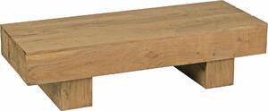 Wohnling tavolino in acacia massiccia 120 x 45 x 30 cm legno massiccio WL1.439