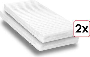 Materasso in schiuma fredda K16 80 x 200 cm, altezza 16 cm, grado di rigidità H2/H3 Twin