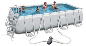 Set di piscine con telaio Bestway "Power Steel" - rechteckig, 549 x 274 x 122 cm; 56465