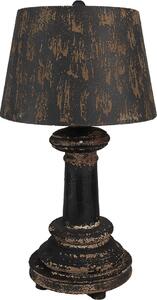 Lampada da tavolo Clayre & Eef Ø 35x64 cm Legno nero
