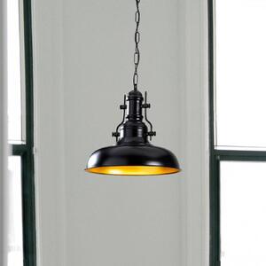 Opviq Lampada sospensione Berceste 200-S Ø32cm nero/oro