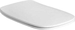Copriwater Per HATRIA MARILYN Sospeso - Termoindurente Bianco Con Cerniere Inox (Scegli La Chiusura Normale O Soft Close)