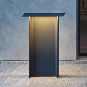 Luceplan Fienile lampione LED 72 cm grigio scuro