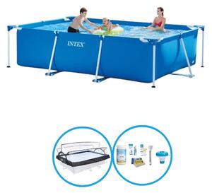 Intex Pool Telaio rettangolare 300x200x75 cm - Set piscina
