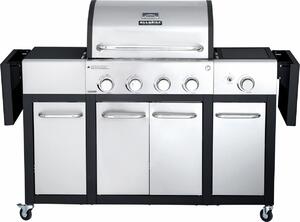 All'Grill ALL'GRILL MAJOR incl. tavoli laterali ribaltabili - 15,5 kW, 4 fuochi