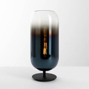 Artemide Gople Mini lampada da tavolo, blu/nero