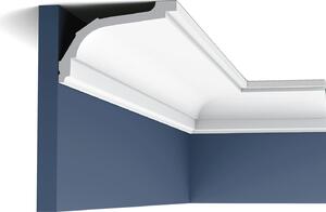 Orac Decor C220 Luxxus Profilo decorativo a stucco Profilo decorativo a soffitto Cornice a stucco Profilo decorativo a parete Modanatura ad angolo | 2 metri