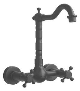 Miscelatore per lavabo in stile retrò NERO
