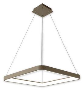 BRILAGI - Lampada LED a sospensione dimmerabile con cavo FALCON SLIM LED/50W/230V 50x50 cm beige + telecomando